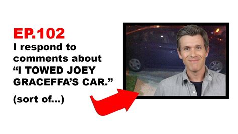 joey graceffa drama|I TOWED JOEY GRACEFFA'S CAR .